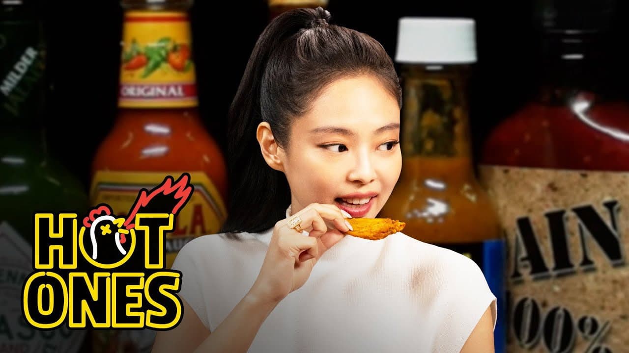 JENNIE Cries For Help While Eating Spicy Wings
