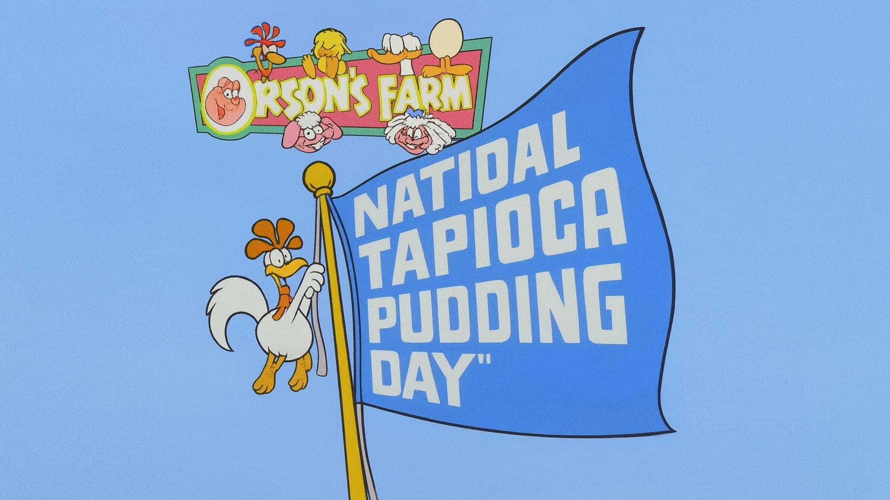 National Tapioca Pudding Day
