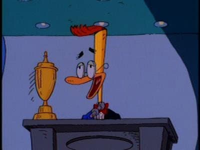 A Trophied Duck