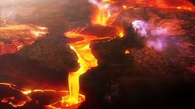 Space Volcanoes