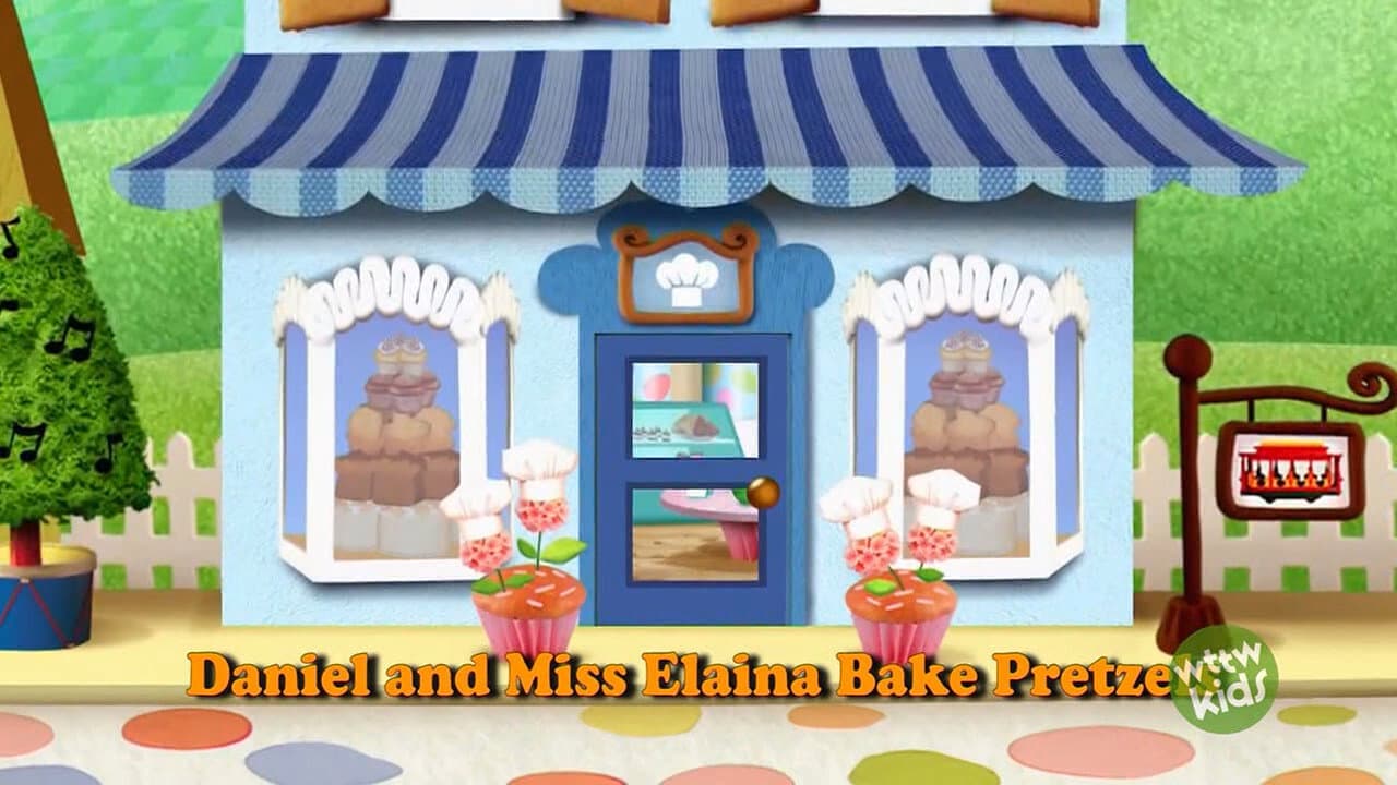 Daniel and Miss Elaina Bake Pretzels