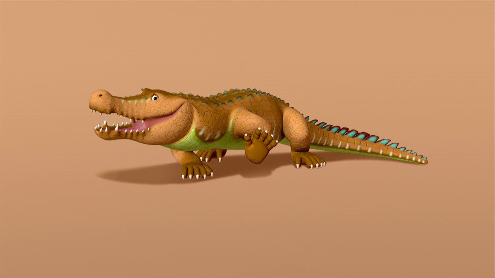 Tiny and the Crocodile