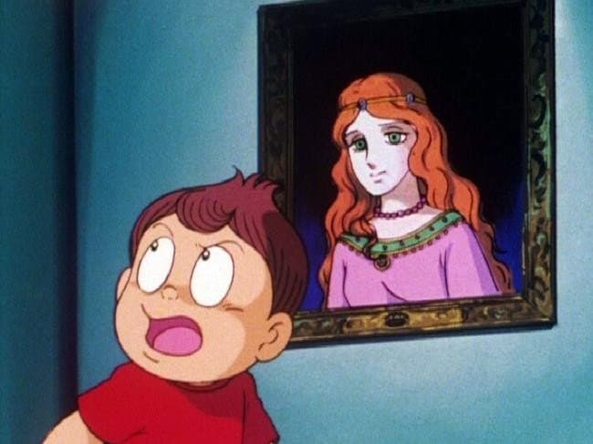 The Beautiful Girl's Secret Hidden in the Portrait