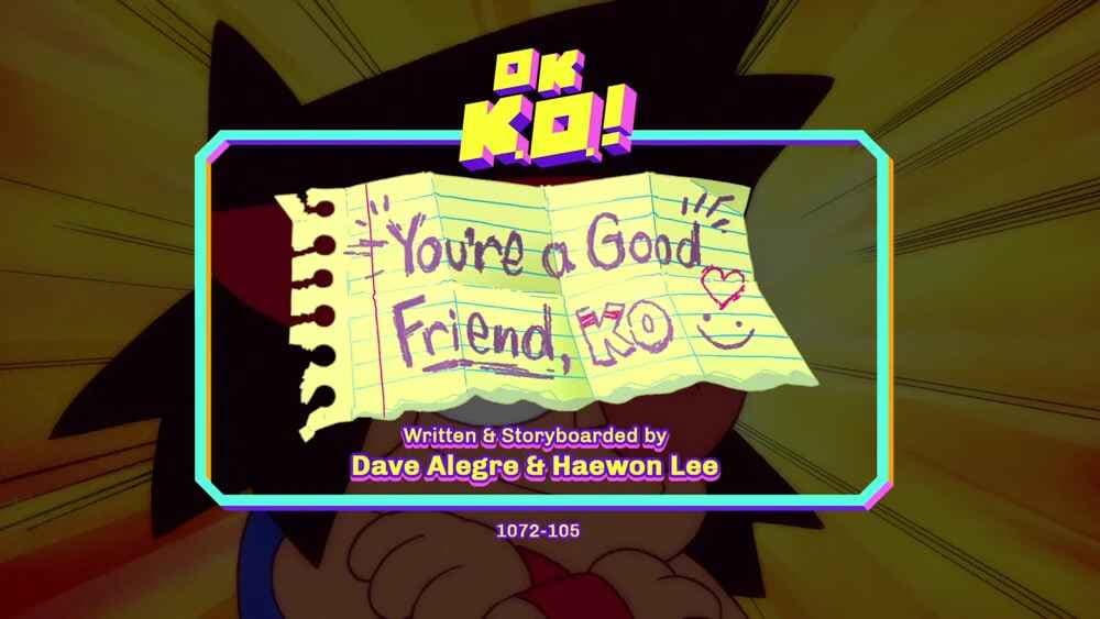 You're A Good Friend, KO
