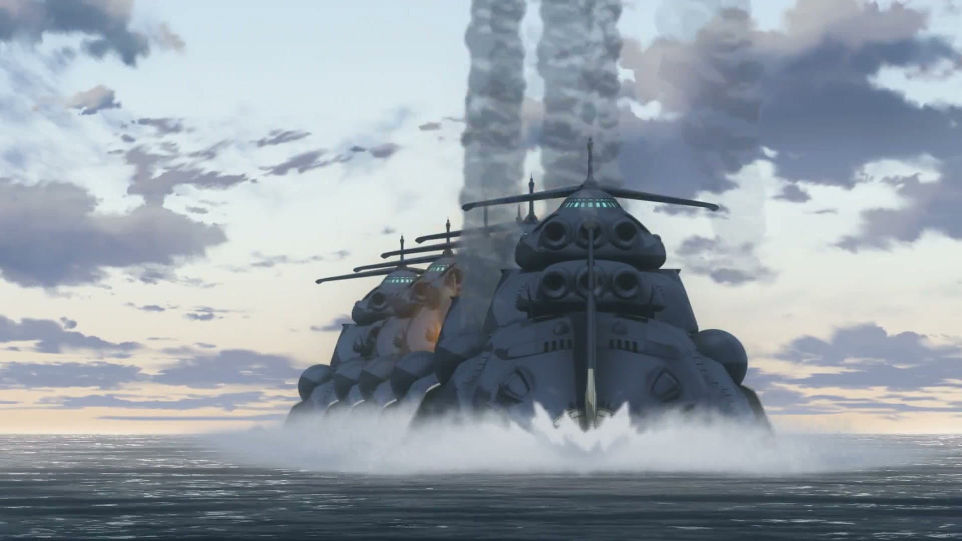 Terrifying! The Black Space Battleship Yamato!
