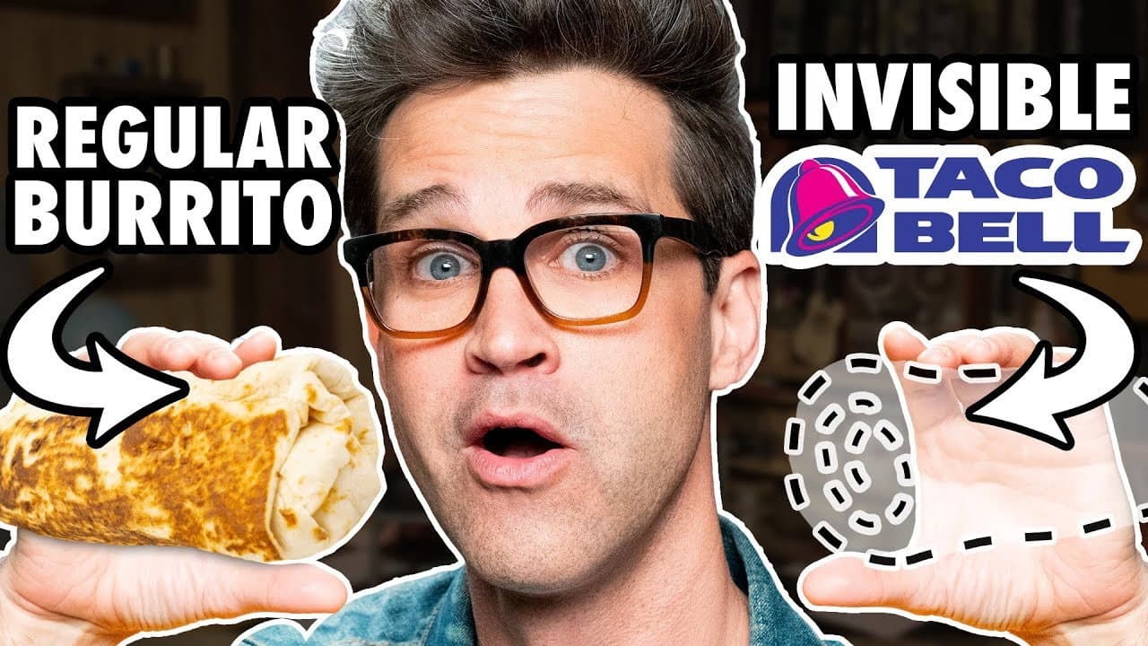 Invisible Food Taste Test