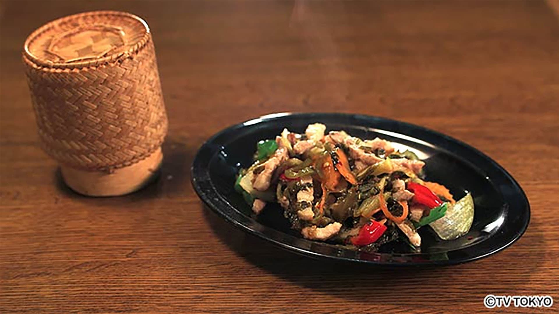 Stir Fry Lamb with Leeks and Spareribs of Okachimachi, Taito Ward, Tokyo