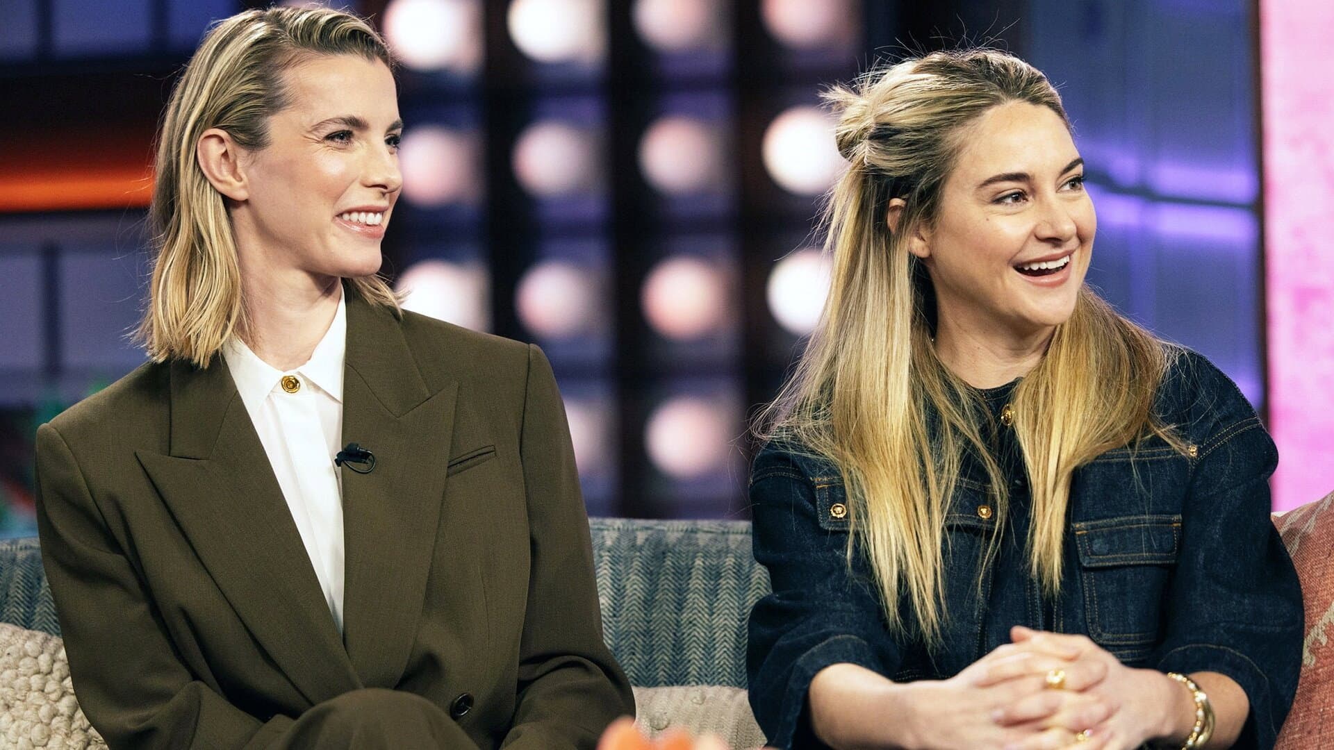 Shailene Woodley & Betty Gilpin, Lisa Taddeo