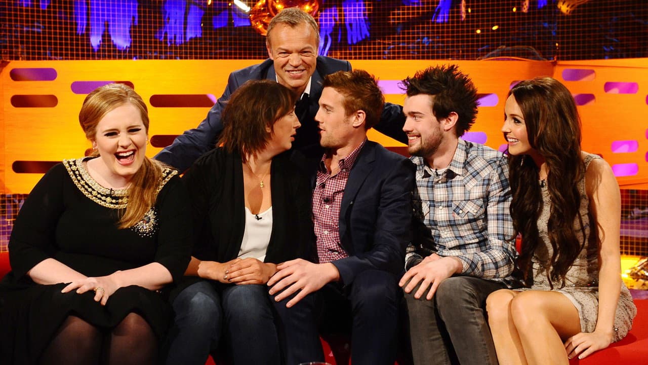 Miranda Hart, Jack Whitehall, Adele