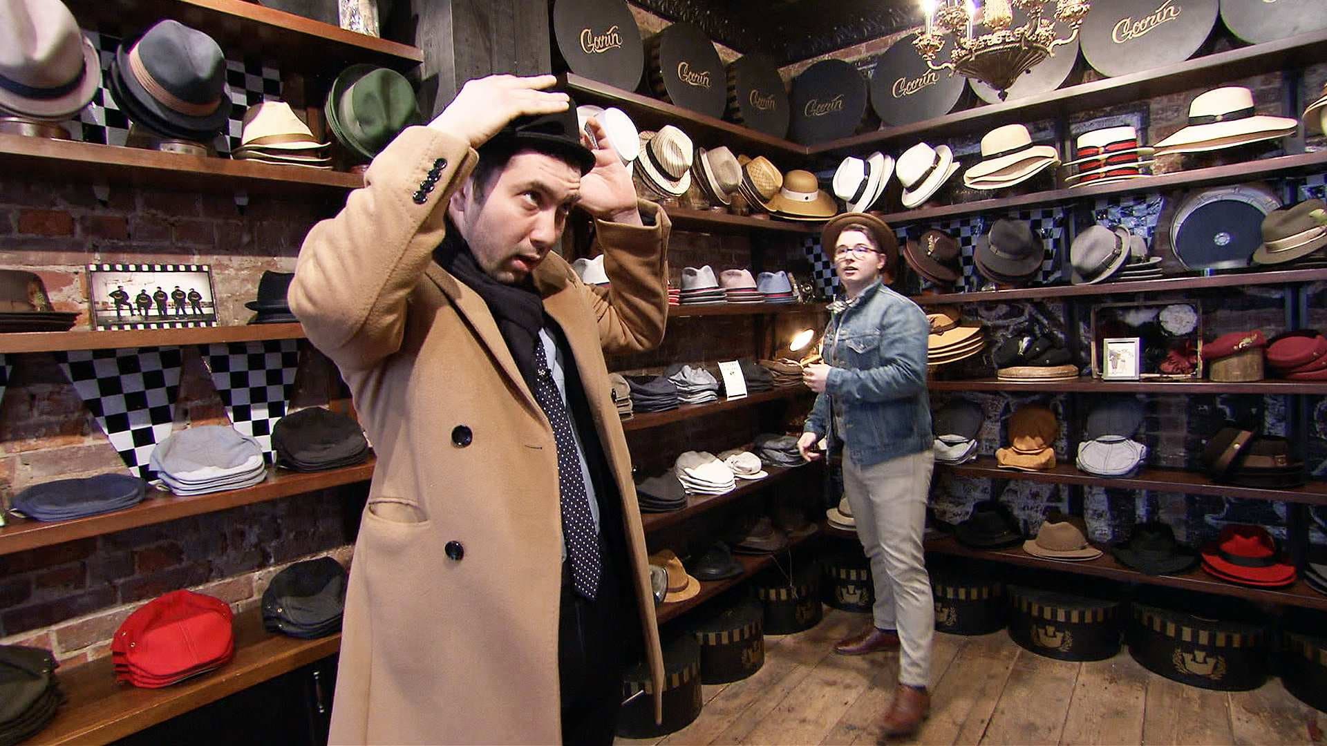 Fedoras, Cement, Frozen Peas