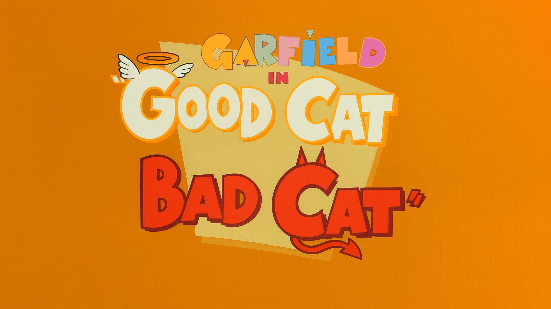 Good Cat, Bad Cat