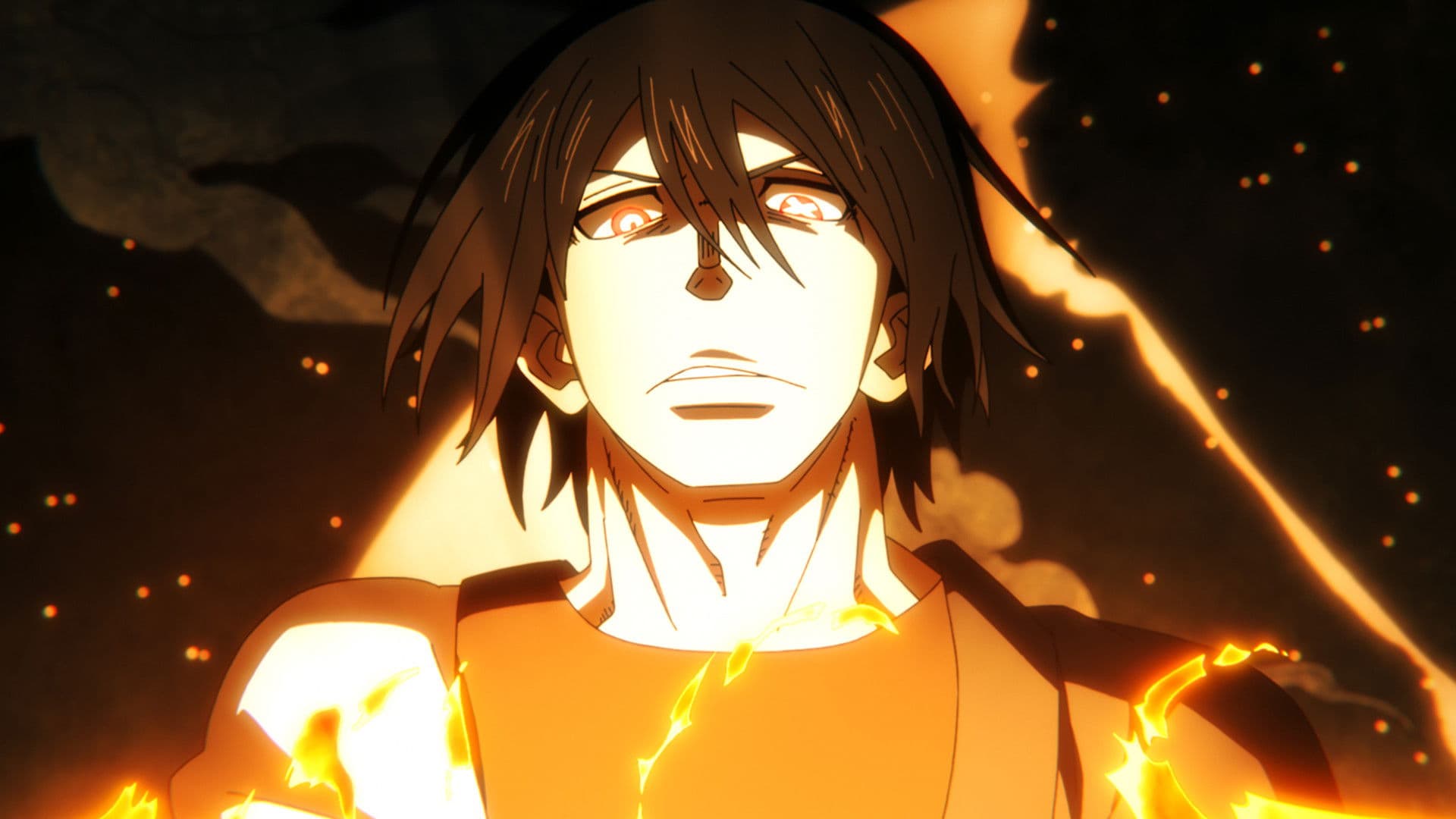 With the Sun at His Back