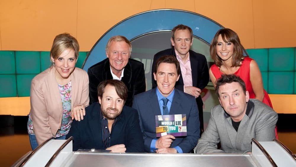 Mel Giedroyc, Chris Tarrant, Alexander Armstrong, Alex Jones