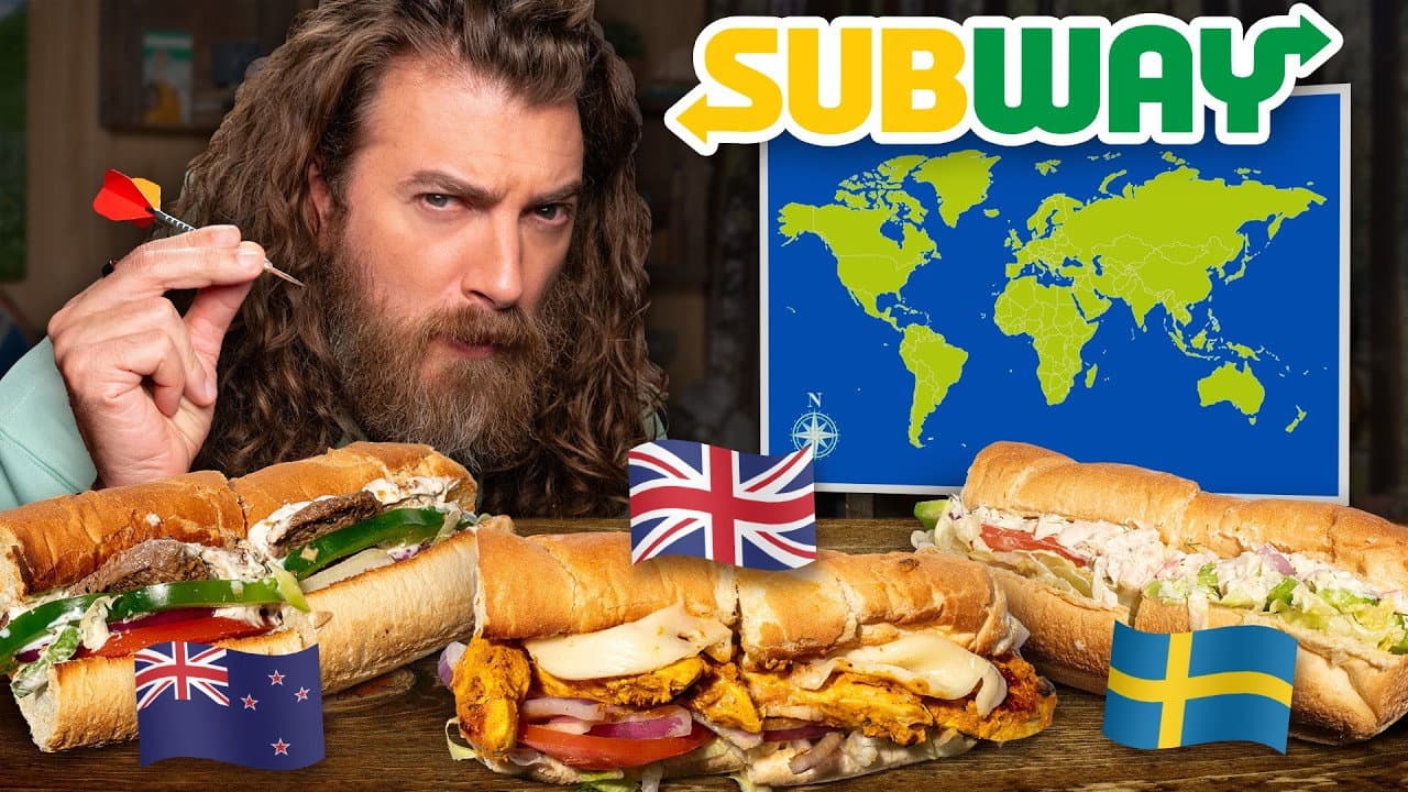 International Subway Taste Test