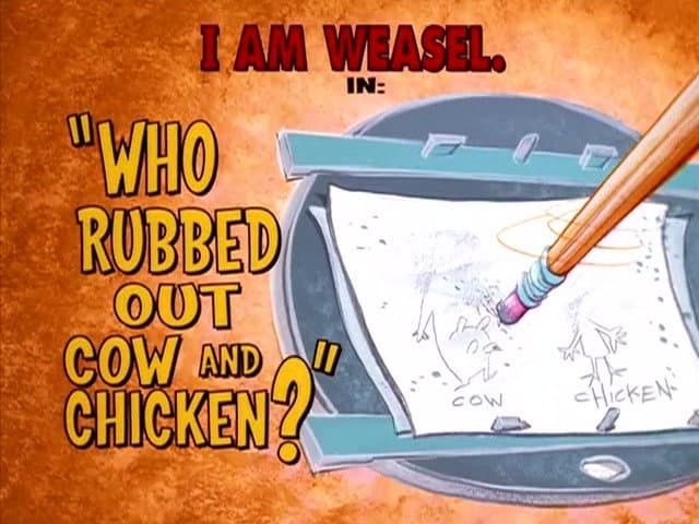 Who Rubbed Out Cow and Chicken?
