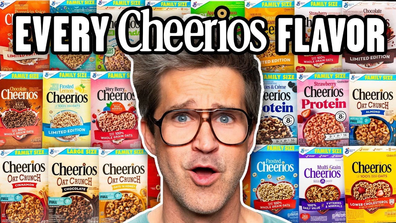 We Tried EVERY Cheerio