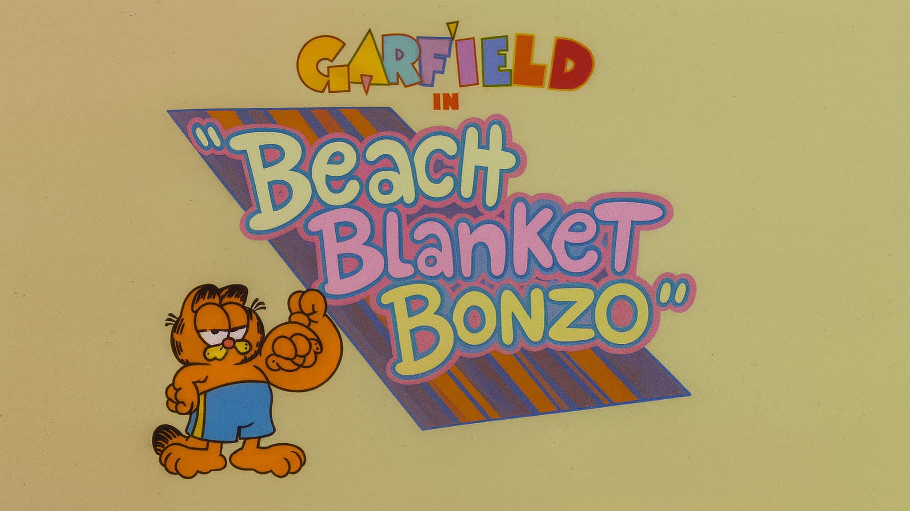 Beach Blanket Bonzo