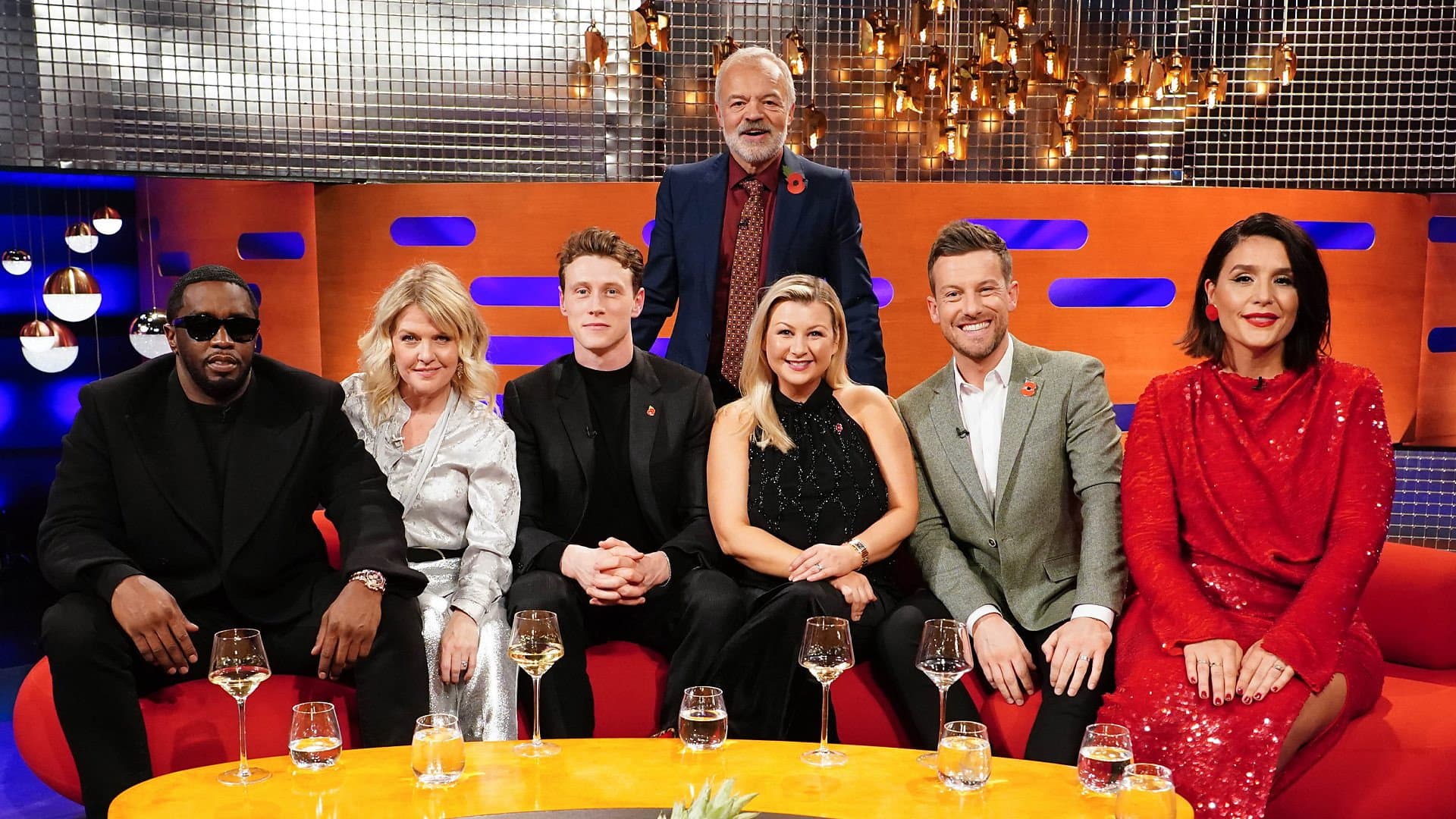 Sean "Diddy" Combs, Ashley Jensen, George MacKay, Chris & Rosie Ramsey and Jessie Ware