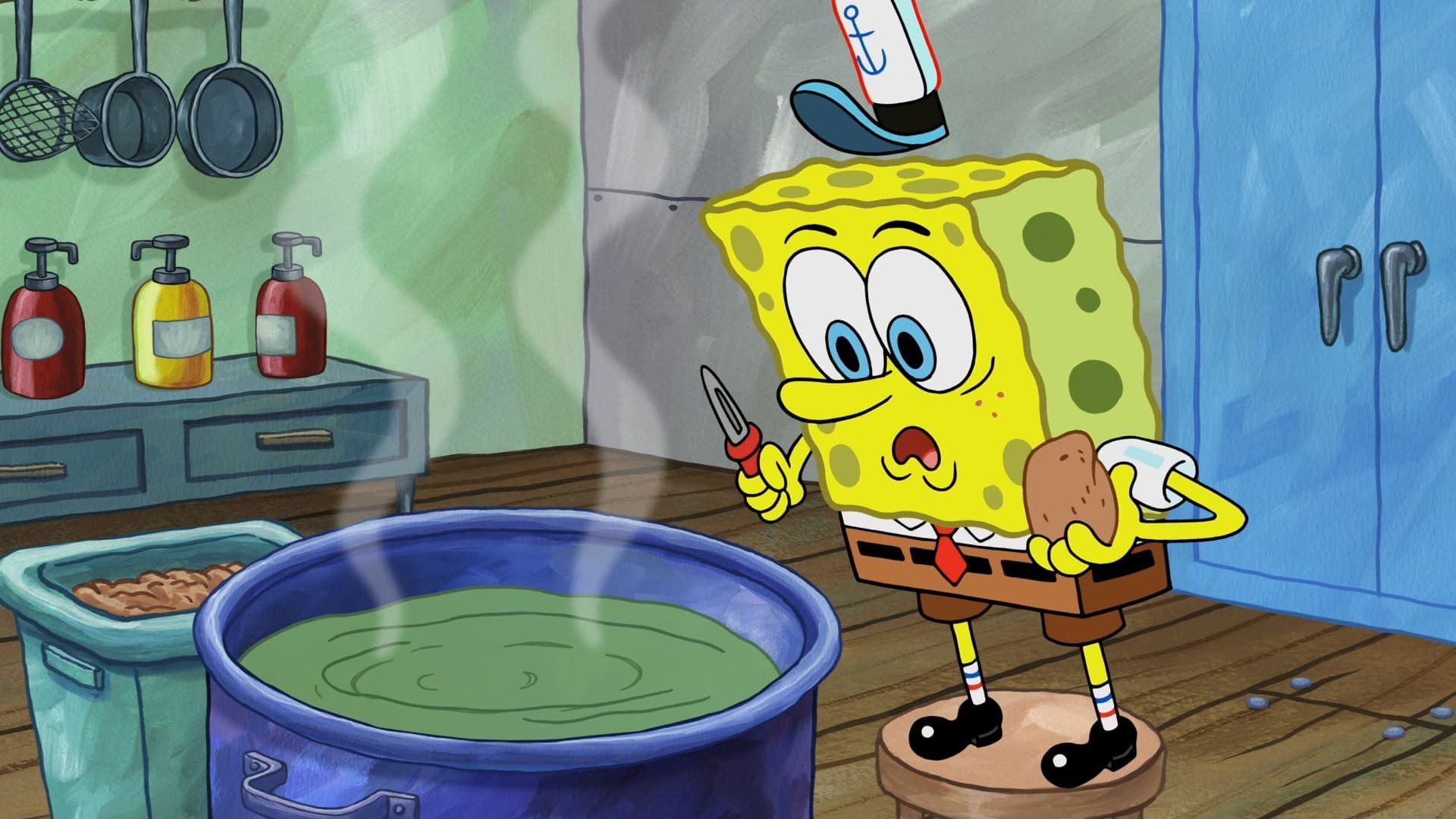 There's a Sponge in My Soup