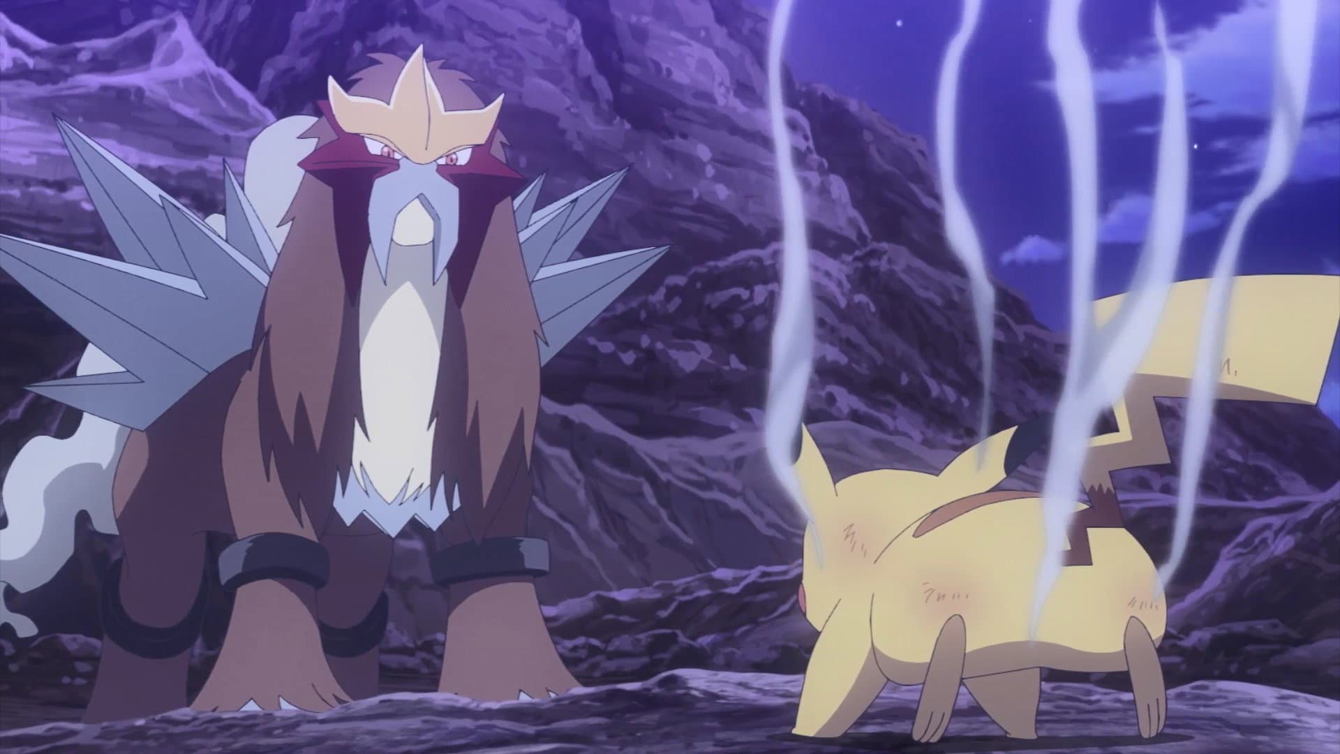 Entei's Fierce Battle Cry!