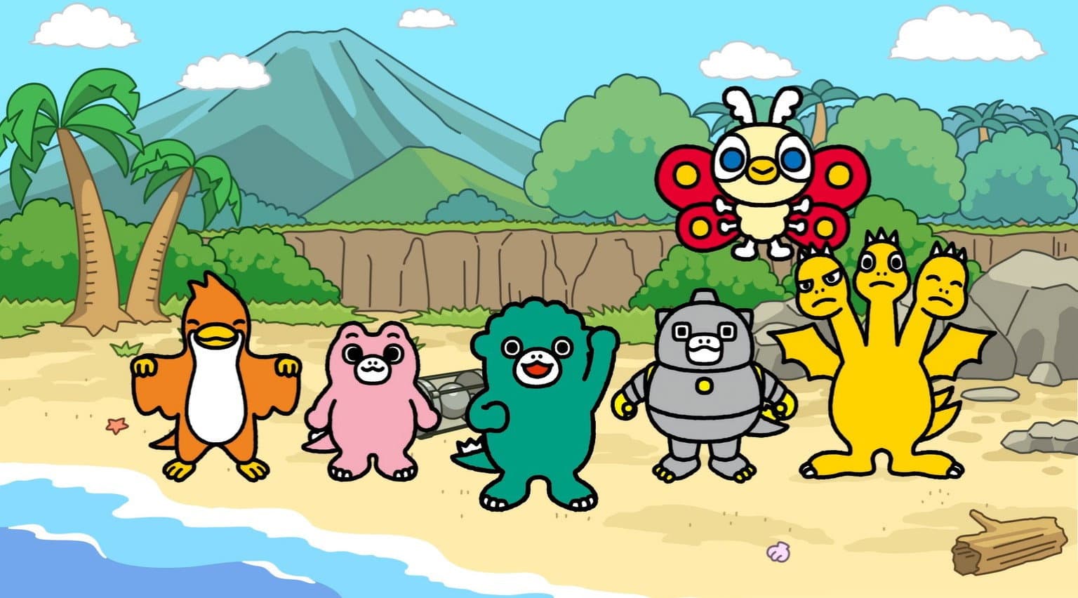 Chibi Godzilla Raids Again