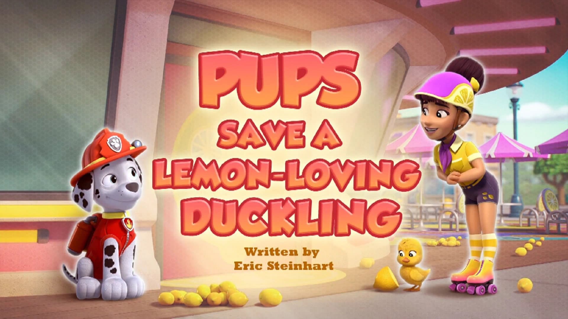Pups Save a Lemon-Loving Duckling