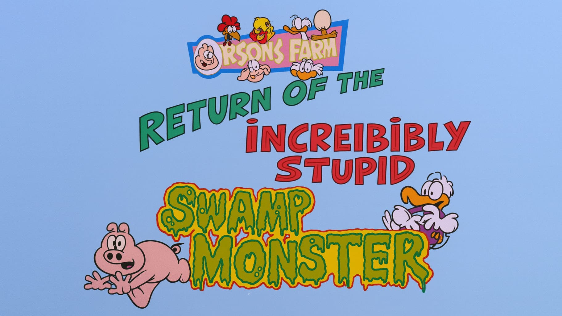 Return of the Incredibly Stupid Swamp Monster