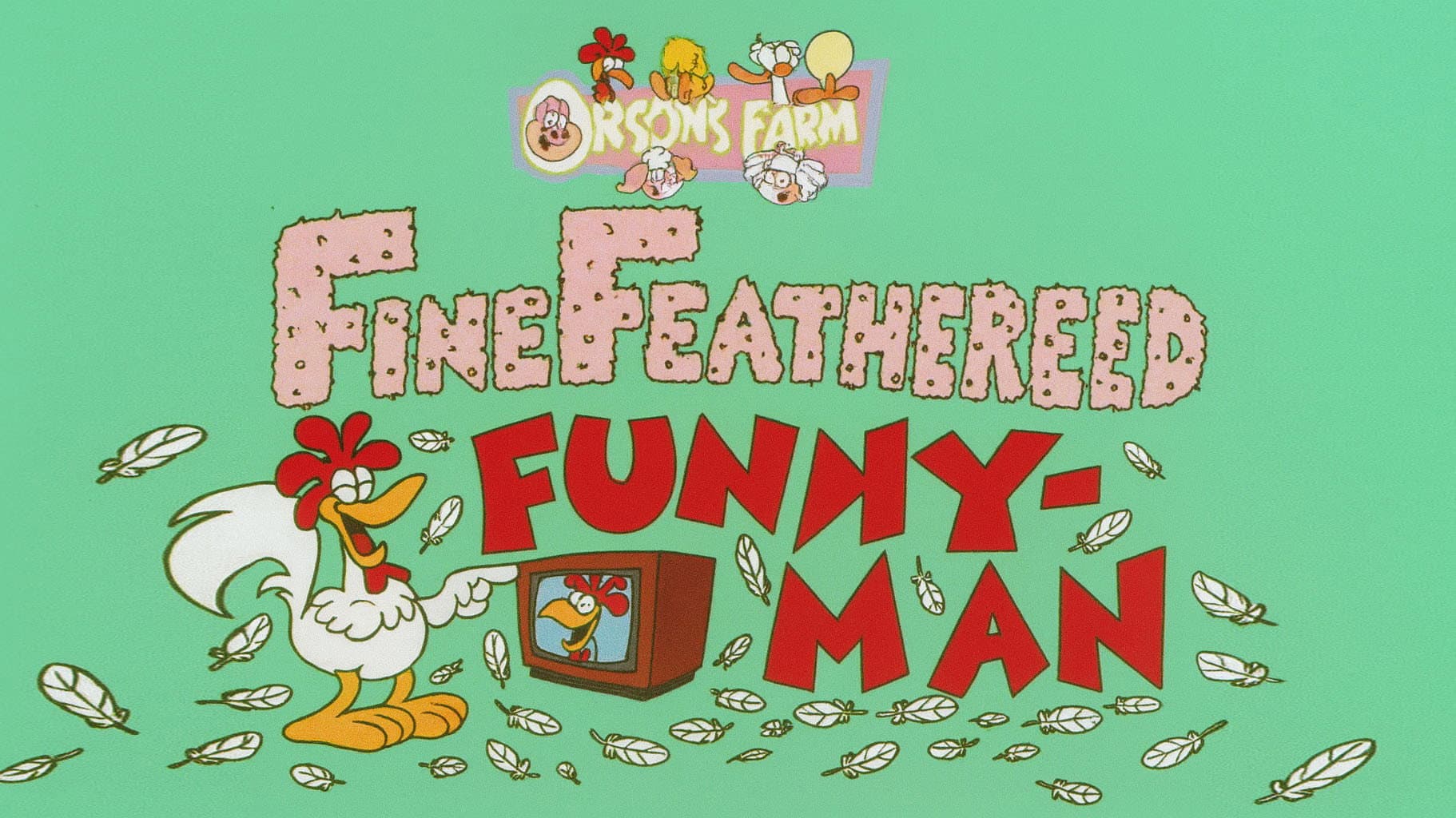 Fine-Feathered Funny Man