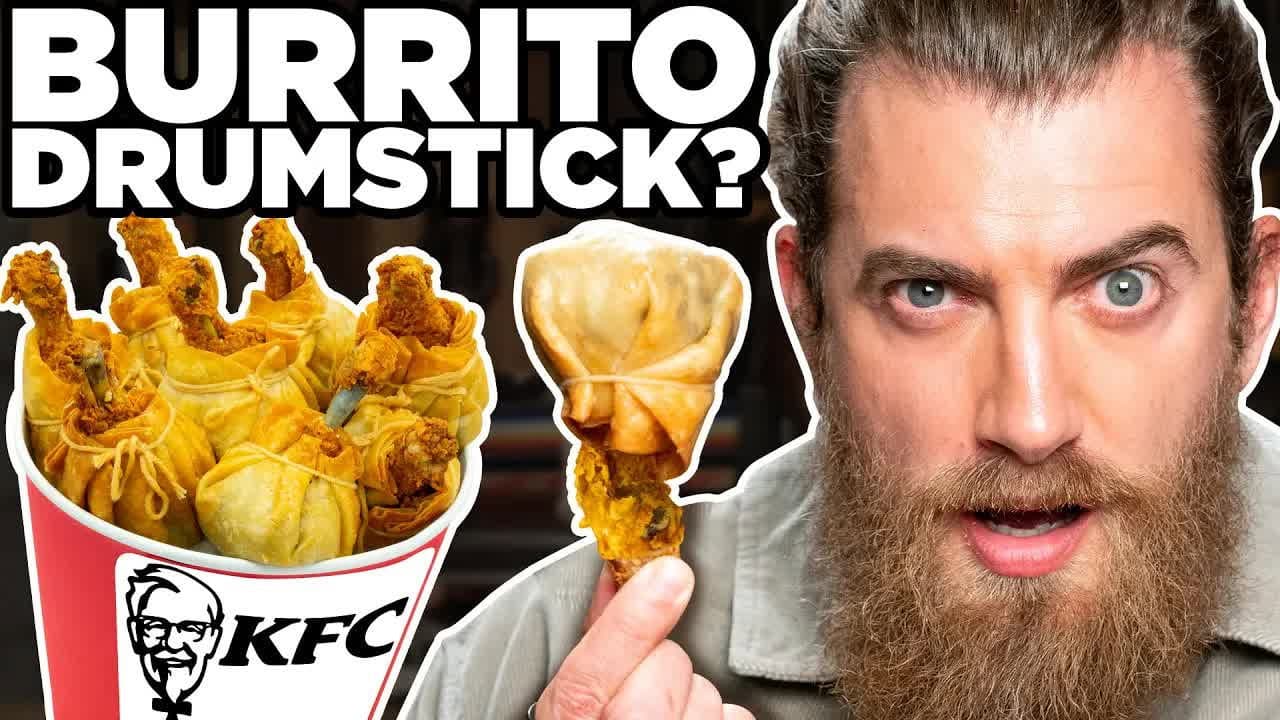 KFC & Chipotle Mashup Menu Taste Test