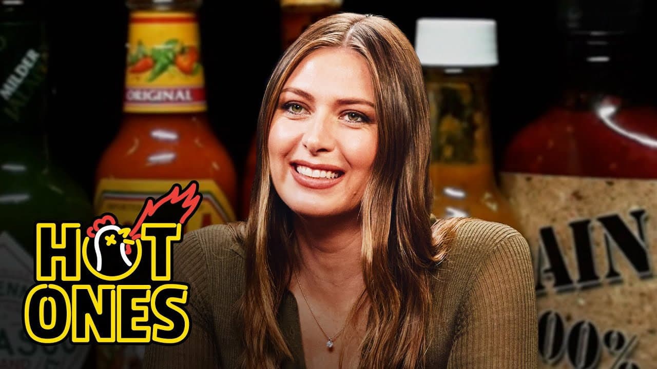 Maria Sharapova Finds Flow State While Eating Spicy Wings