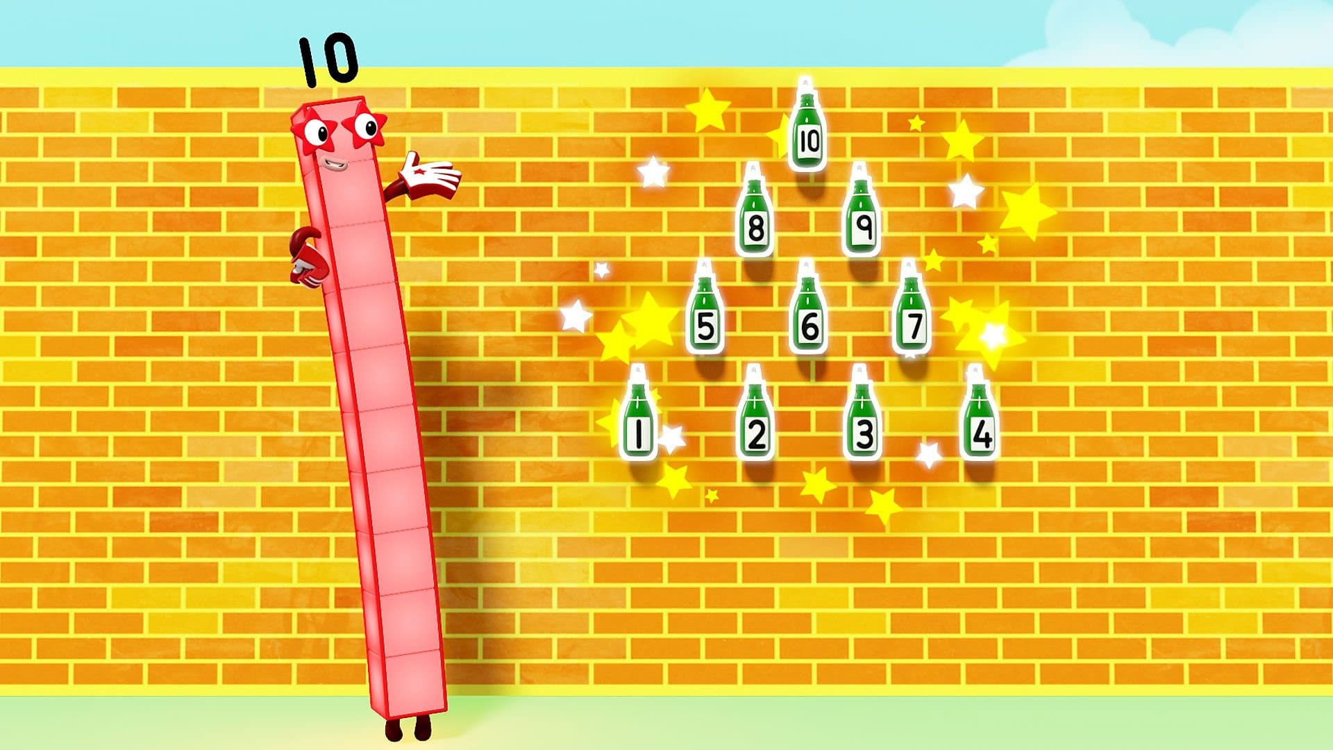 Ten Green Bottles