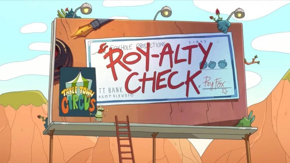 Roy-alty Check
