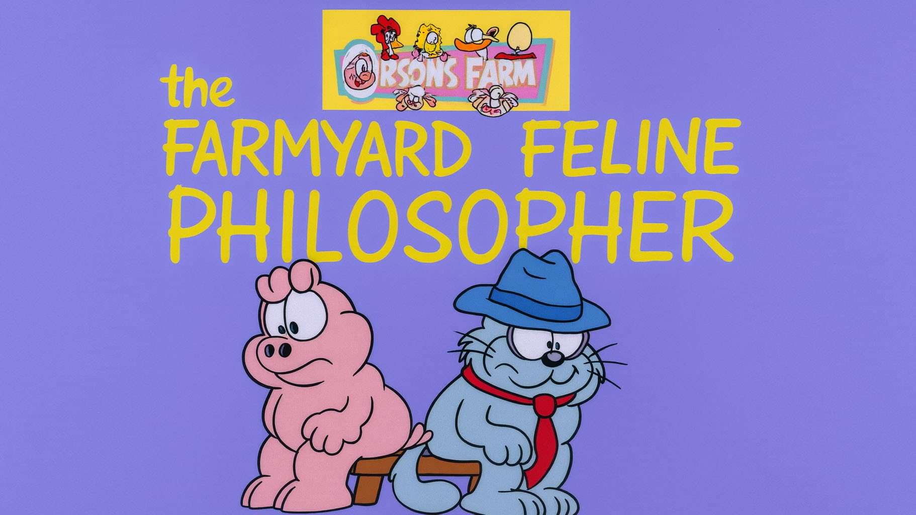 The Farmyard Feline Philosopher