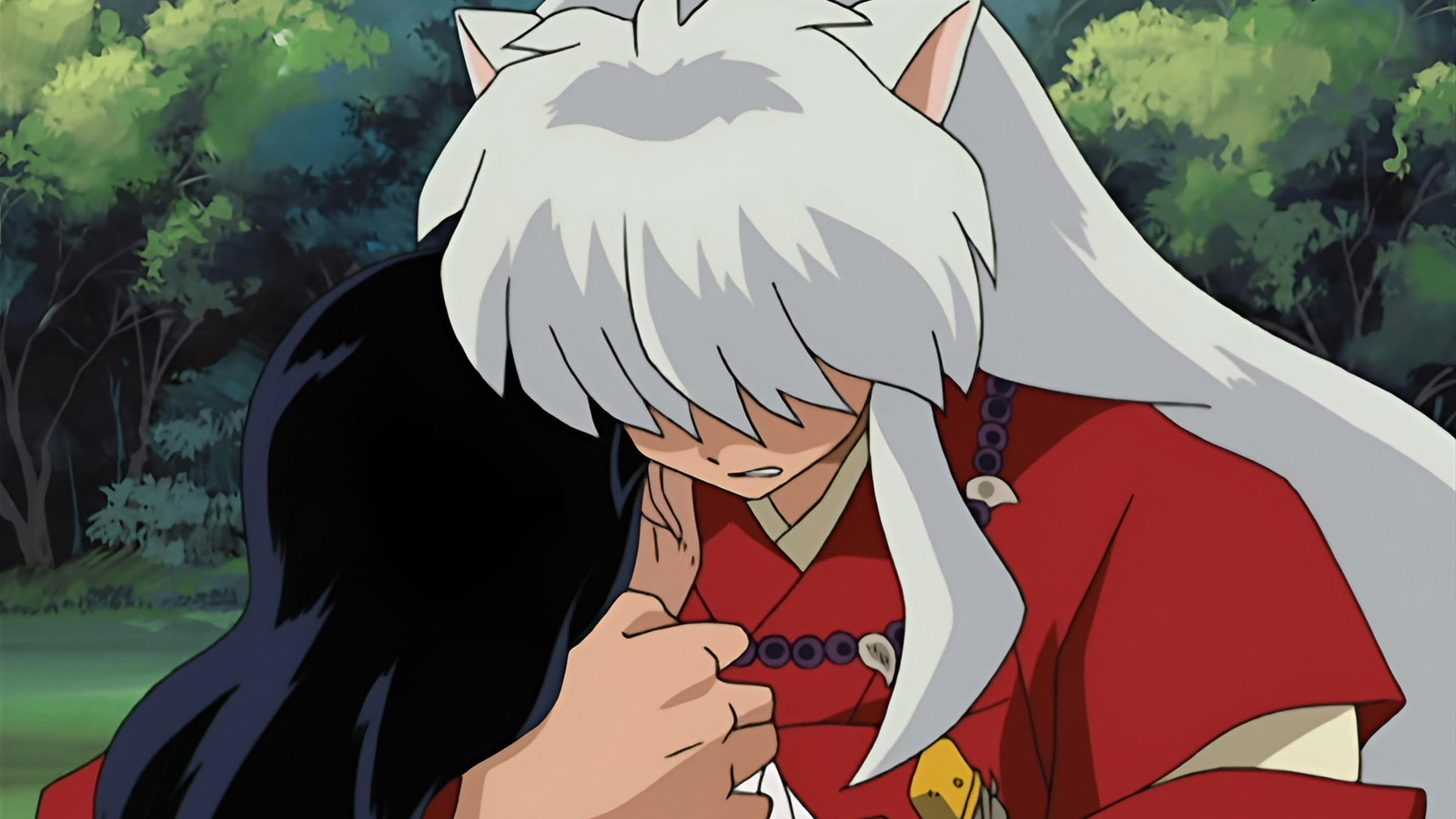 Inuyasha Shows His Tears for the First Time