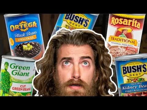 Can Rhett Guess Every Brand Of Bean? (Game)