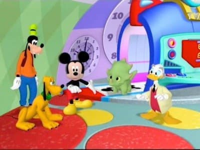 Pluto's Dinosaur Romp