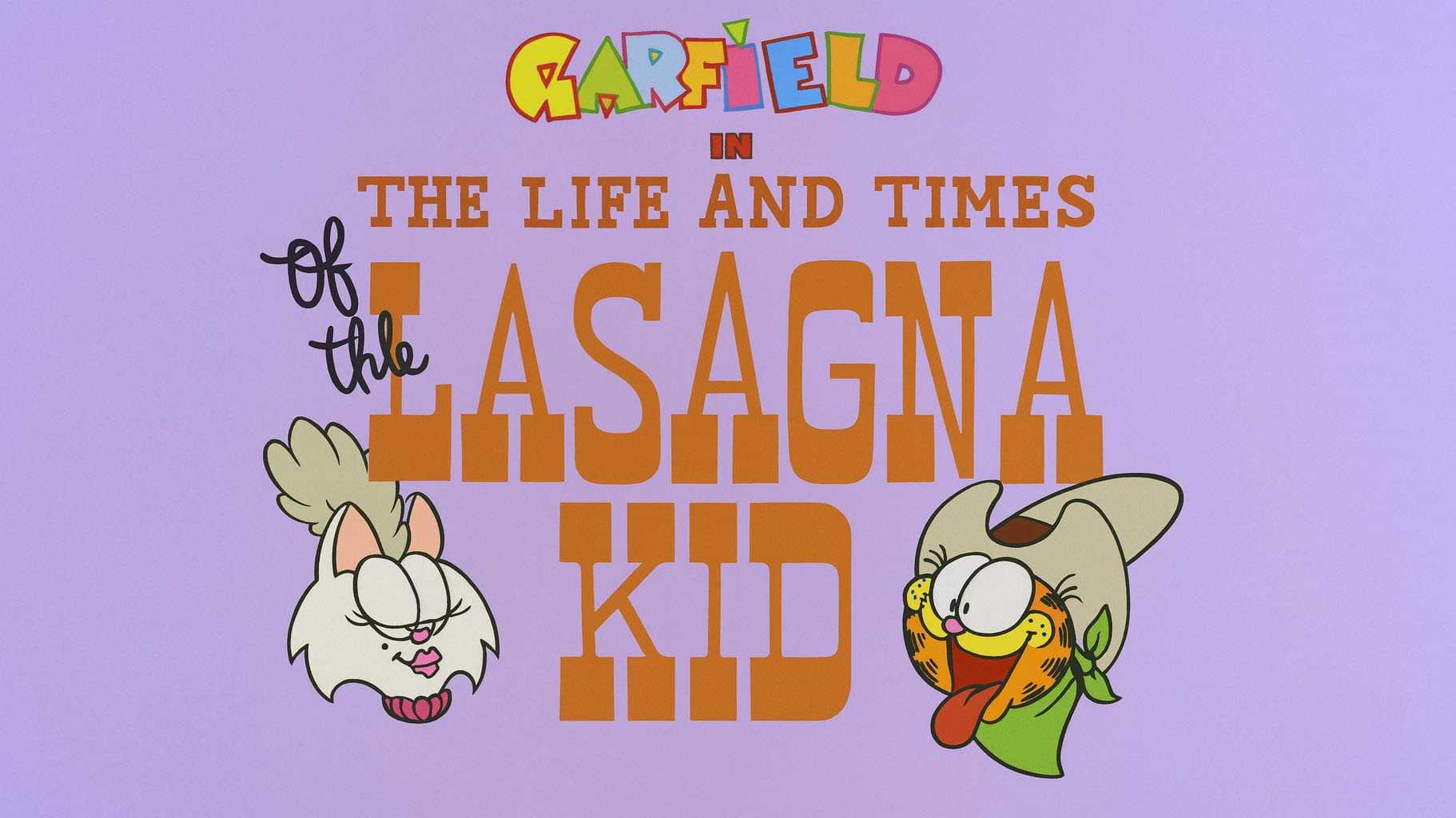 The Life and Times of the Lasagna Kid