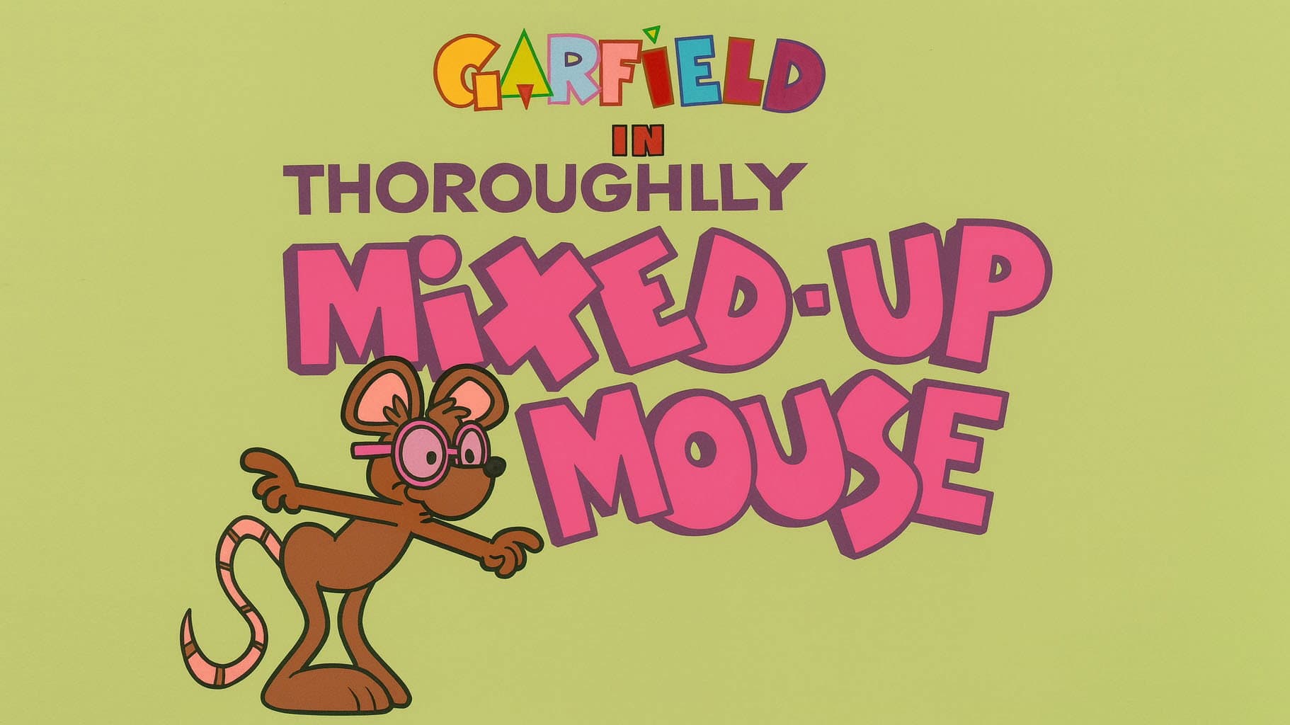 Thoroughly Mixed-Up Mouse