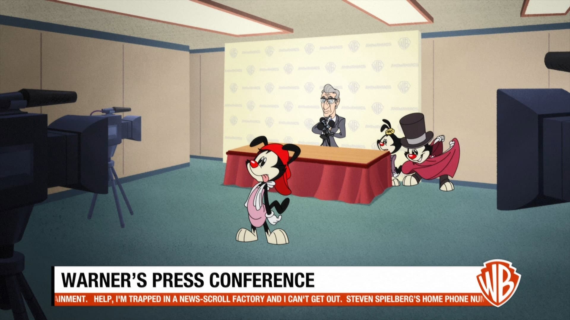 The Warner's Press Conference