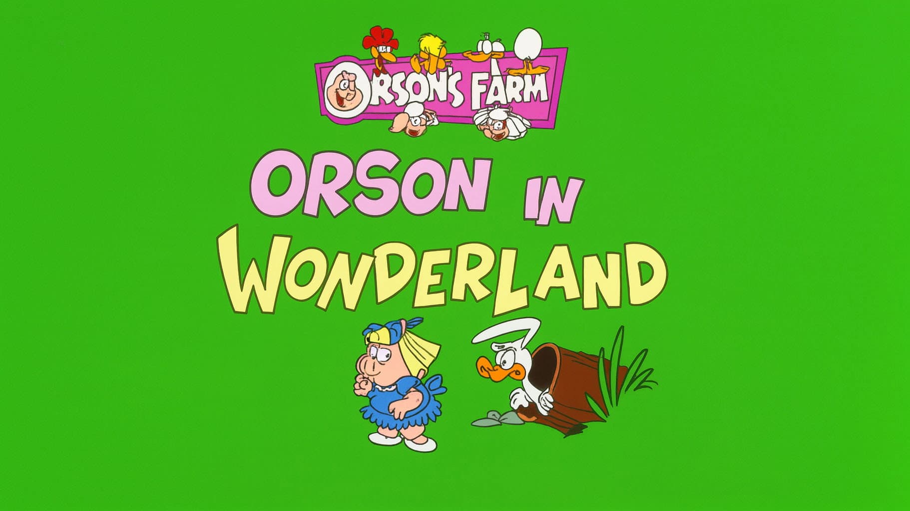 Orson in Wonderland