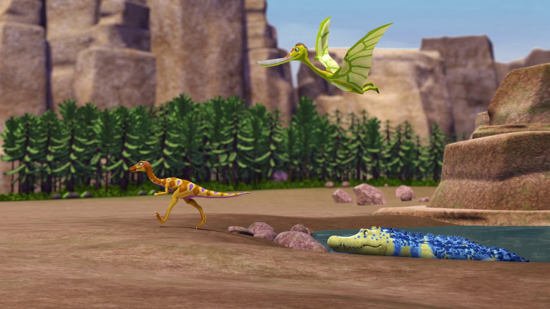 Classic in the Jurassic: Air, Water & Land