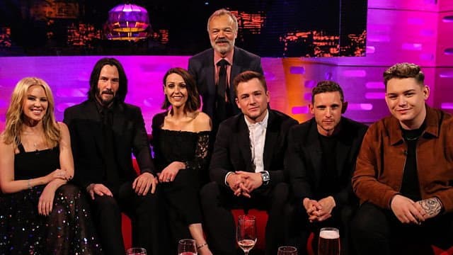 Keanu Reeves, Kylie Minogue, Taron Egerton, Jamie Bell, Suranne Jones, Michael Rice