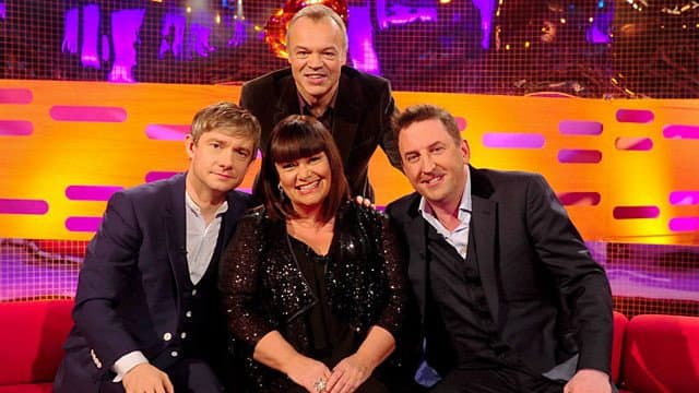 Martin Freeman, Dawn French, Lee Mack, Girls Aloud
