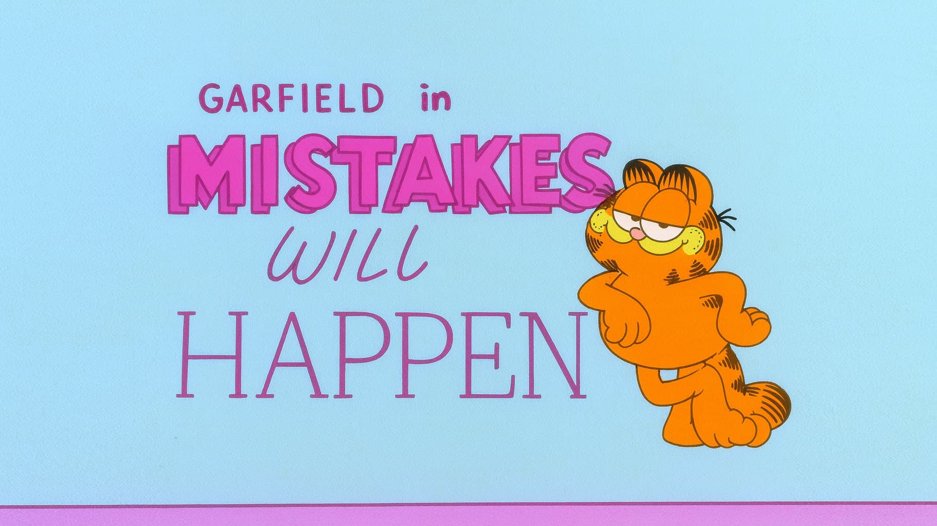 Mistakes Will Happen