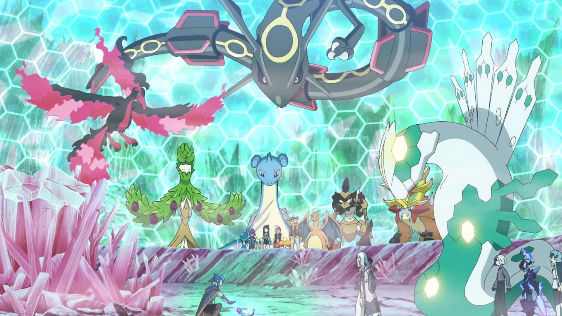 Guided by the Black Rayquaza!