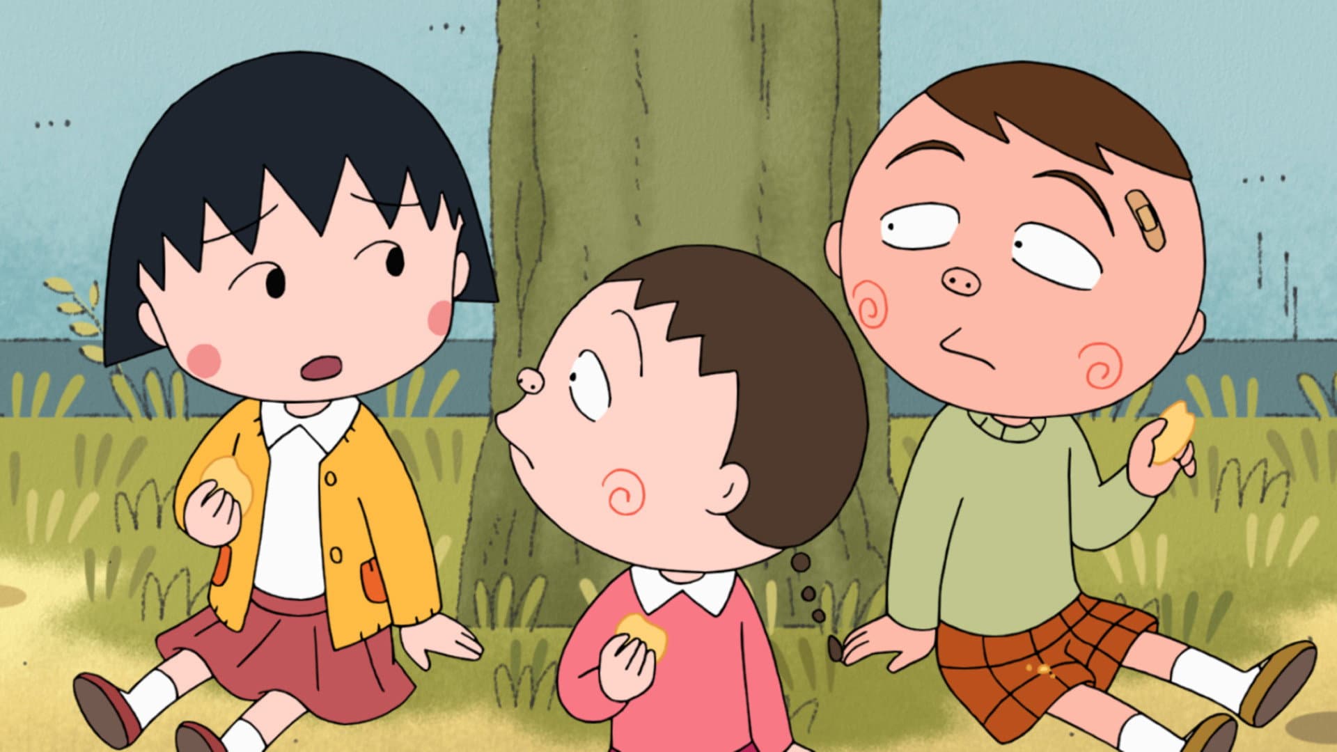 "Tomiko wants to win at dodgeball" volume "Maruko is good at comforting others" volume