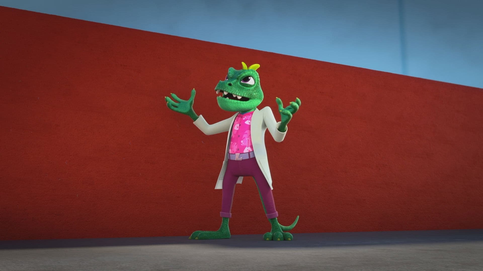 Giant-Sized Lizard