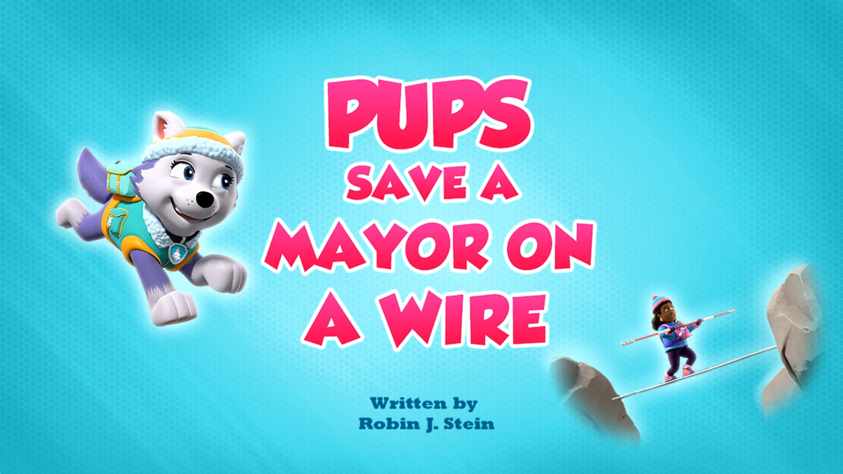 Pups Save a Mayor on a Wire