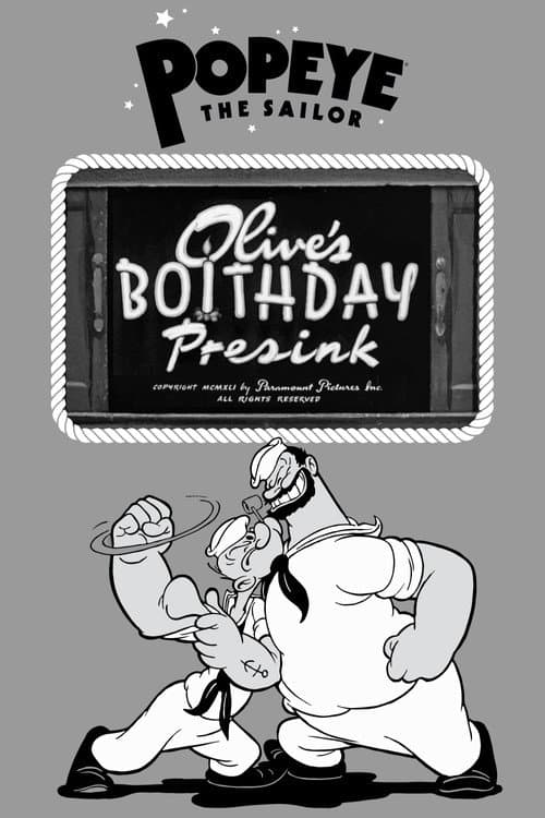 Olive's Boithday Presink