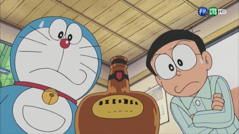 Nobita`s Town Becomes a Snowy Mountain